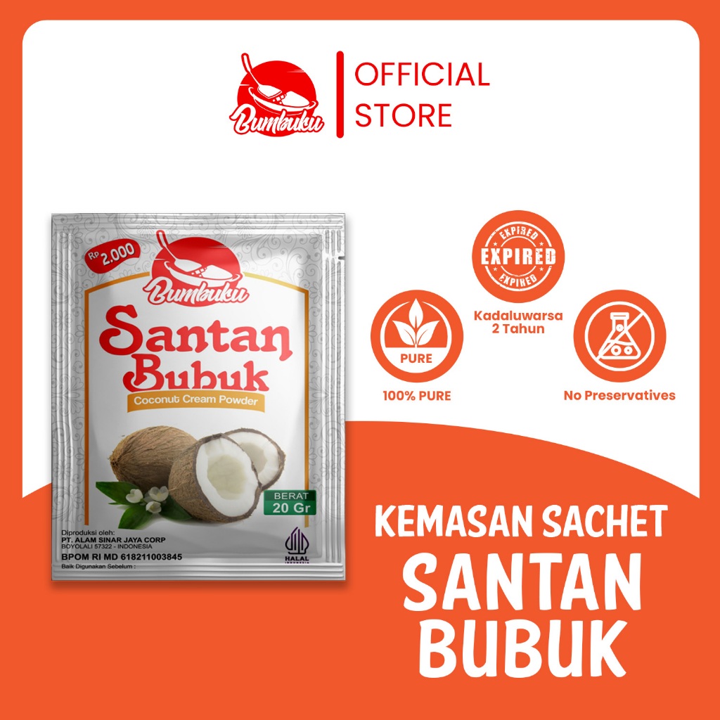 Alam Sinar Jaya Bumbuku Santan Bubuk