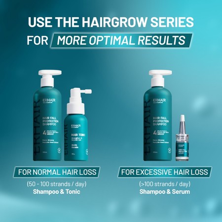ERHA Clinic Indonesia Erhair HairGrow Hair Tonic Strengthen & Nourish Hair