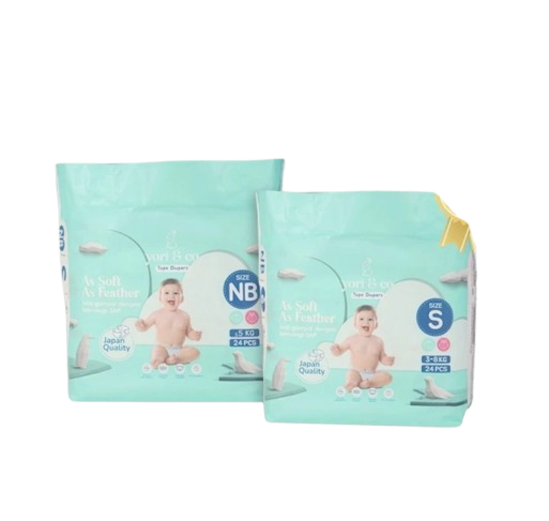 Yori & Co Tape Diapers NB 1