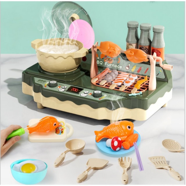 Burn Oven Barbecue Grill Set