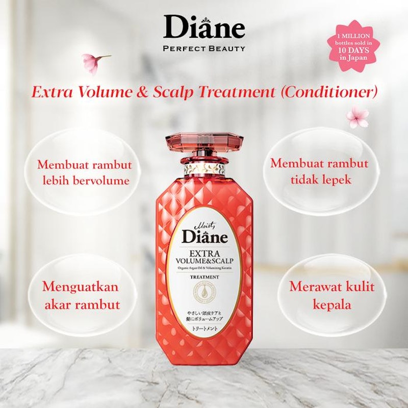 Moist Diane Extra Volume & Scalp Shampoo 2