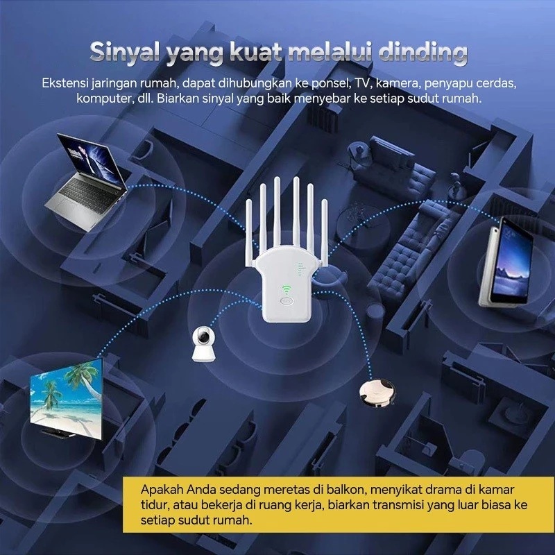 Manu WiFi Signal Amplifier Network Extender