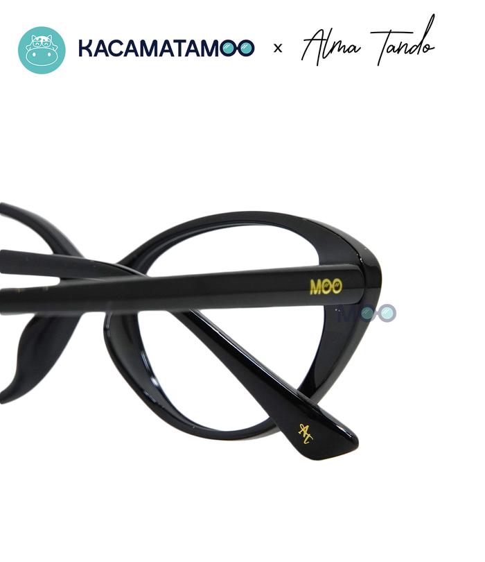 Kacamatamoo Sukses International KACAMATAMOO x Alma Tando Frame LUNA Cat Eye QQ7038