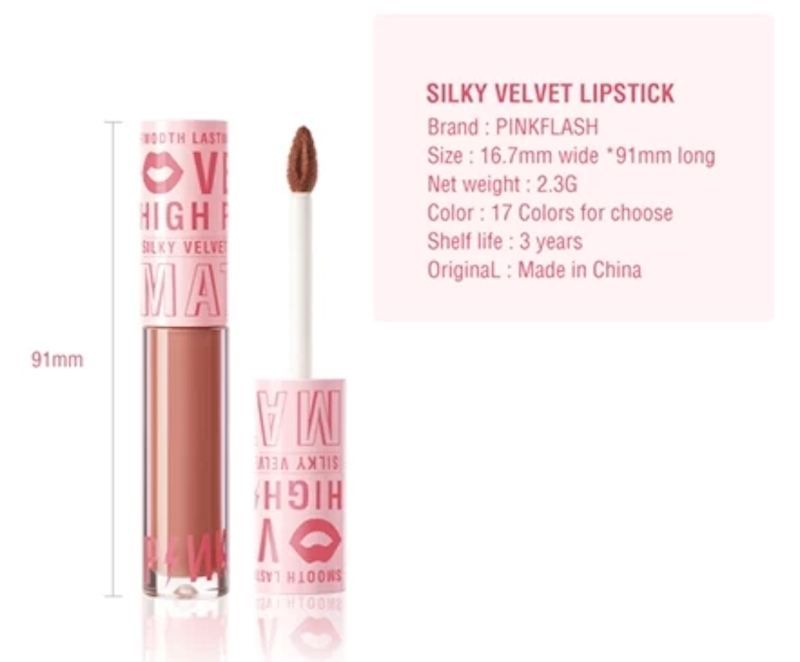 PinkDiary Velvet Matte Lipstick 3