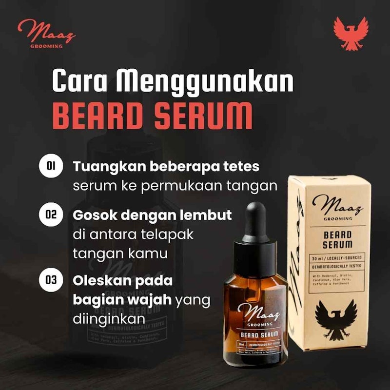 Maaz Grooming Beard Serum 4