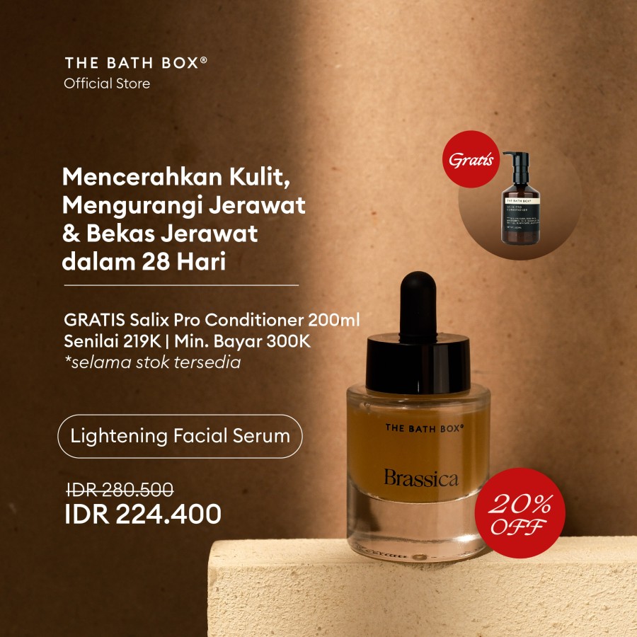 Mitra Kreasi Natural THE BATH BOX® Brassica Lightening Serum