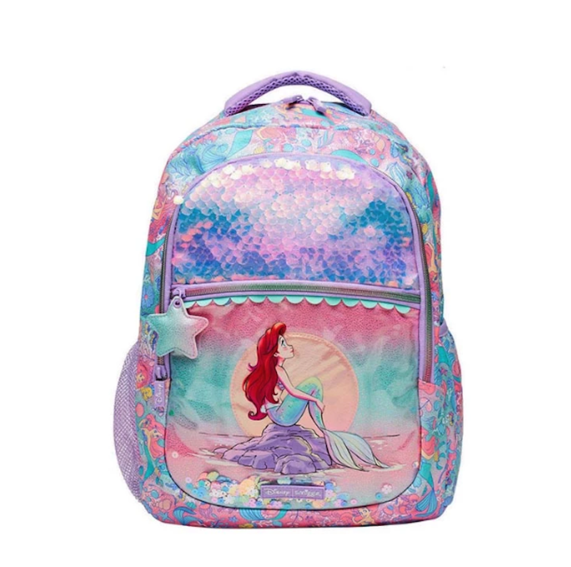 Smiggle Bag Backpack Disney Princess Lilac 1