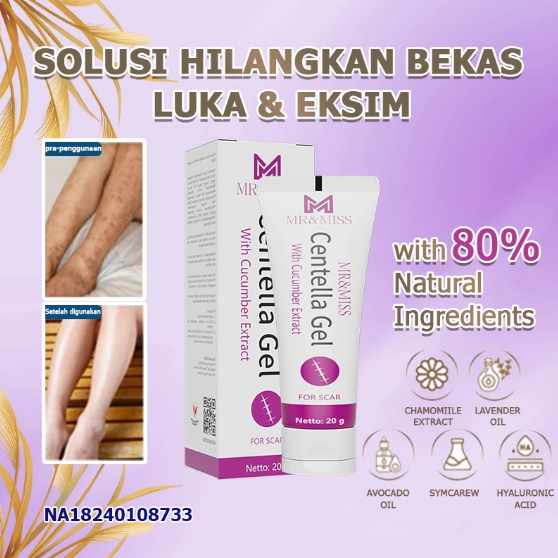 ALEYAH SINTASINT FARMA MR&MISS Centella Gel with Cucumber Extract