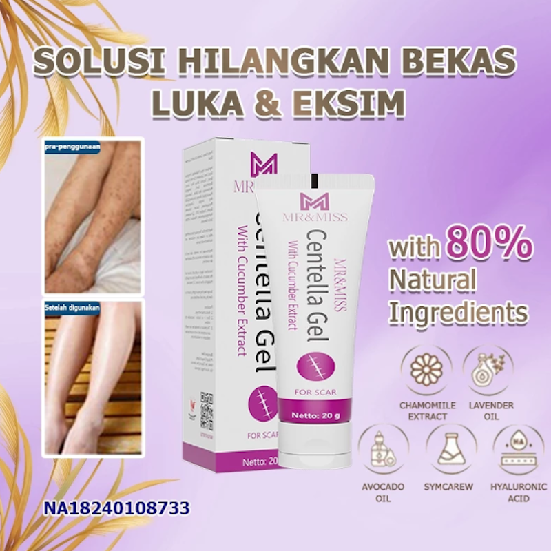 MR&MISS Centella Gel with Cucumber Extract 3