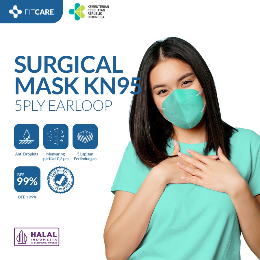KN95 Surgical Mask Earloop