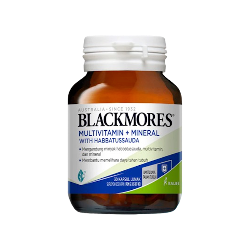 Multivitamin + Mineral with Habbatussauda 1