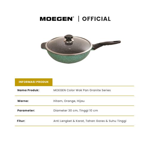 MOEGEN® Color Wok Pan Granite Series 5