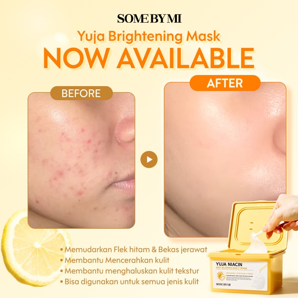 Perennebell SOME BY MI Yuja Niacin Anti-Blemish Daily Mask