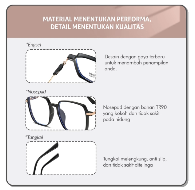  Colore.in Kacamata Photochromic Geometri 2055