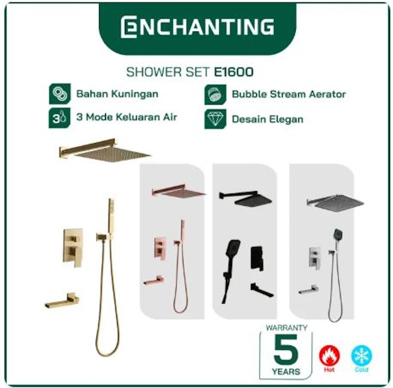 Enchanting Shower Set 2