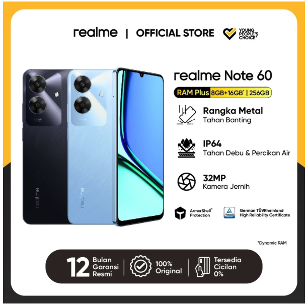 realme realme Note 60 (8+16/256GB)