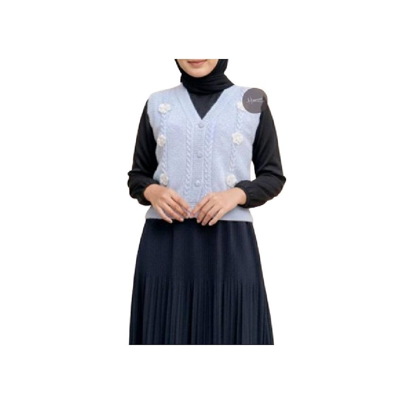 Haseena Vest Knit Naima 1