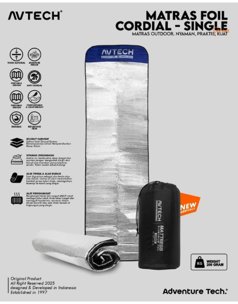 Avtech Adventure Technology Avtech Matras Foil Cordial Single