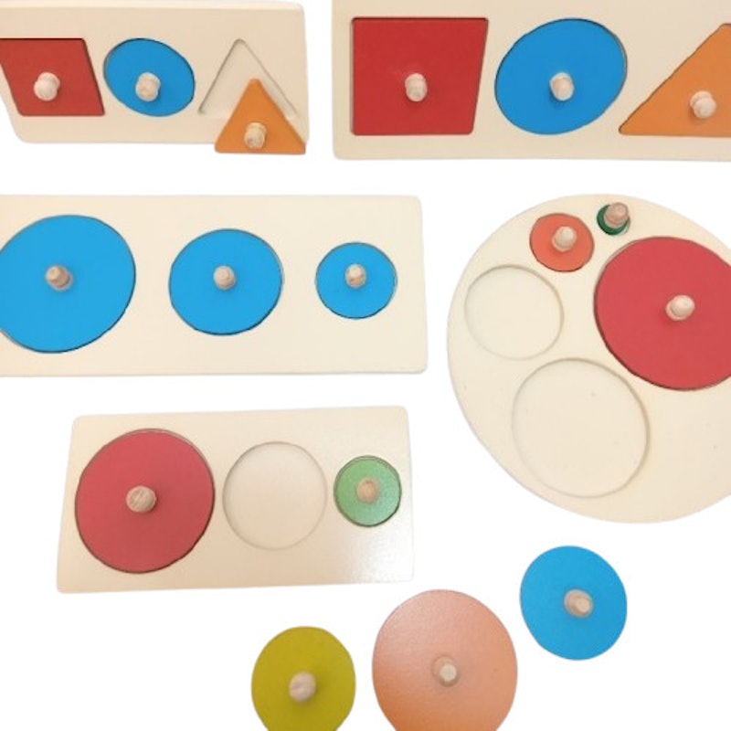 Omochatoys Puzzle Knop 5