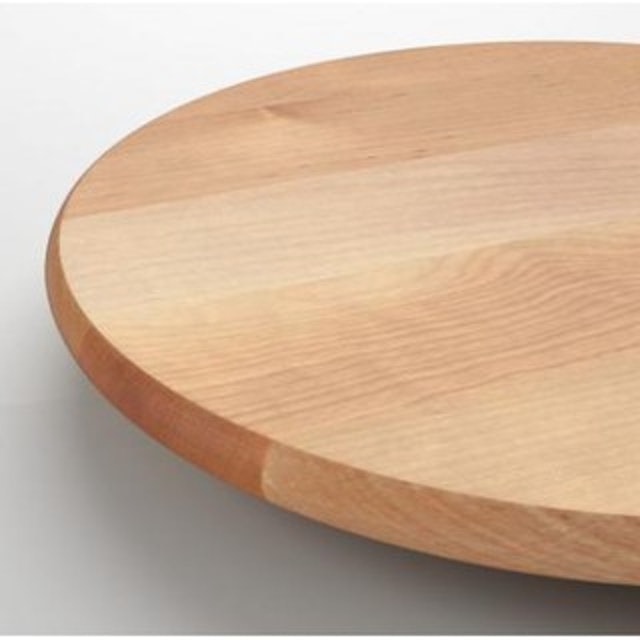  Meja Putar Kayu Dekorasi Kue 39 Cm