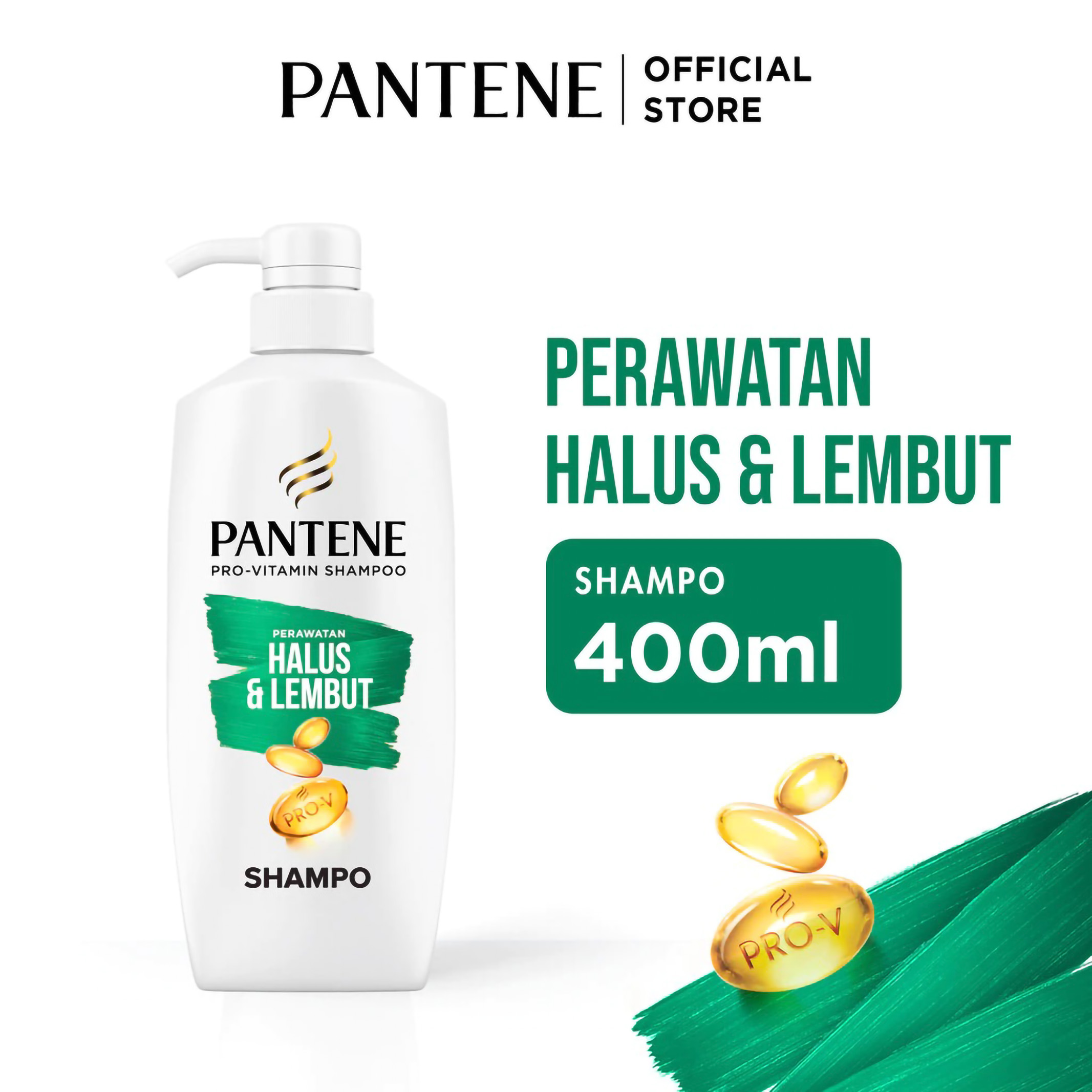 Procter & Gamble Pantene Pro-Vitamin Shampoo Perawatan Halus dan Lembut