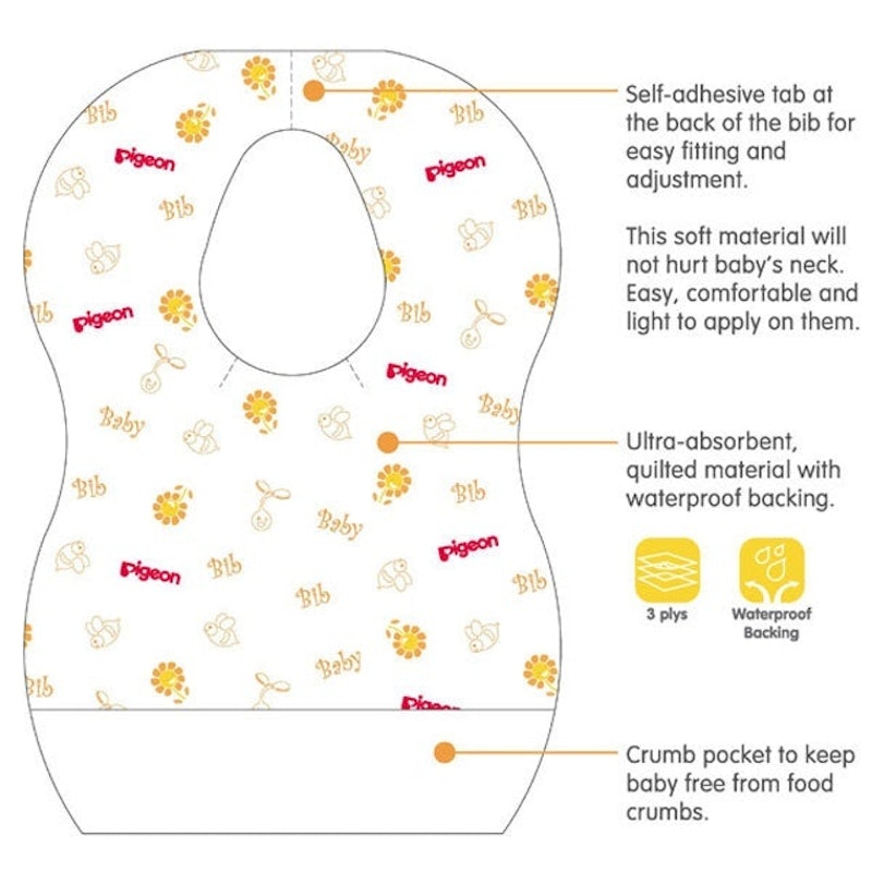 Disposable Baby Bibs 2