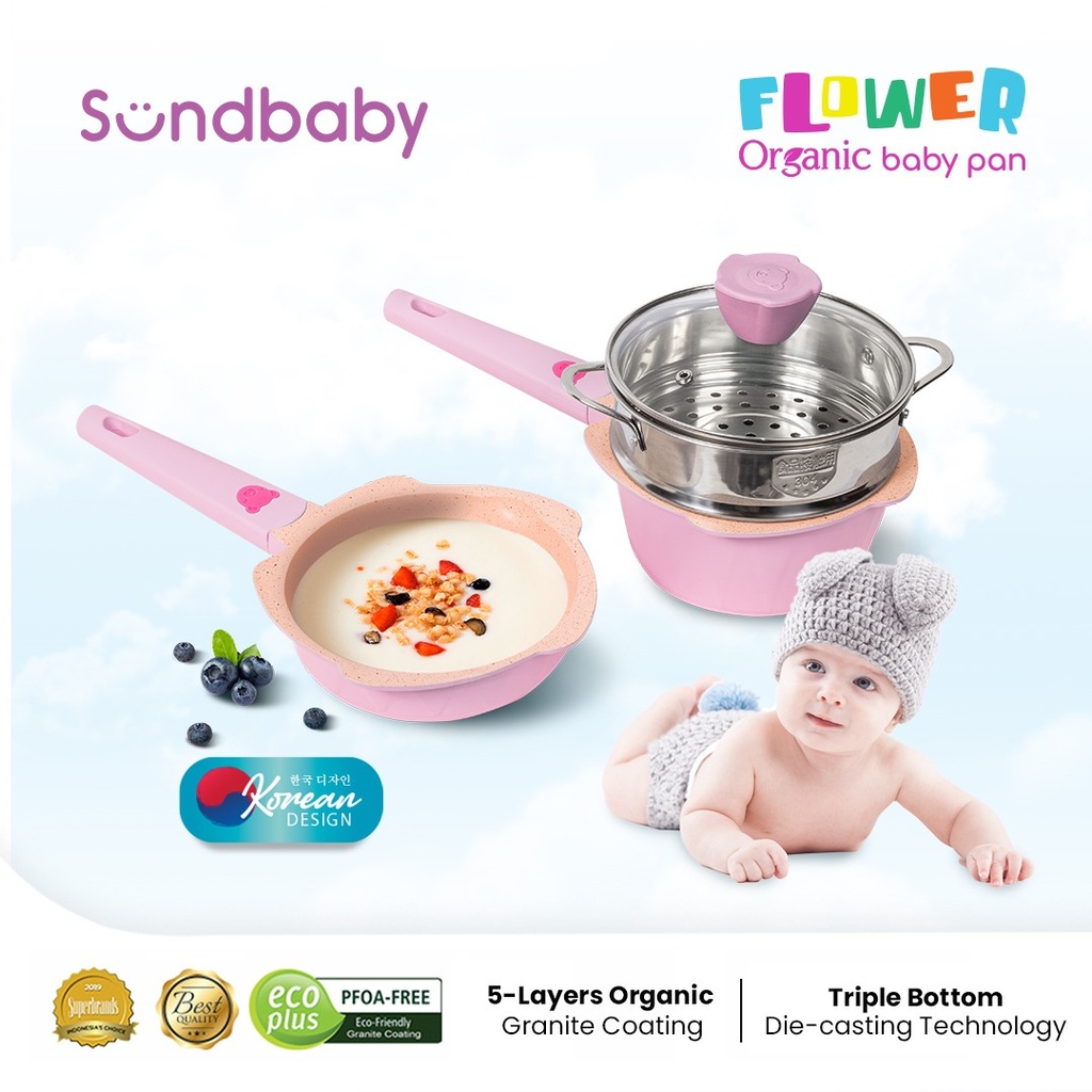 BOLDë Sundbaby Flower Organic Baby Pan 3