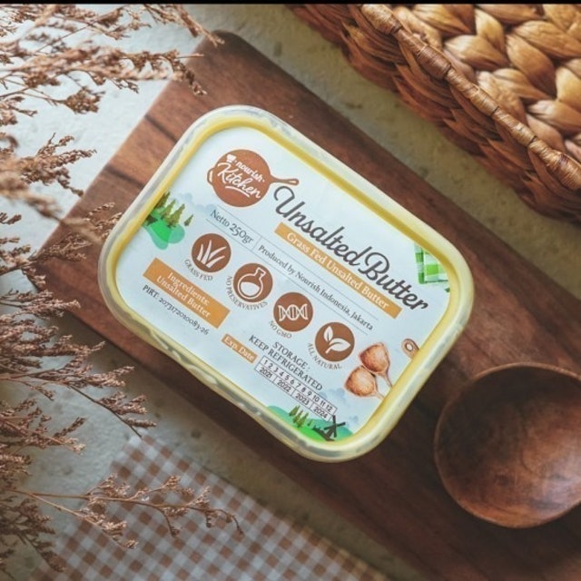 Triorganik Indonesia Sehati Nourish Kitchen Unsalted Butter