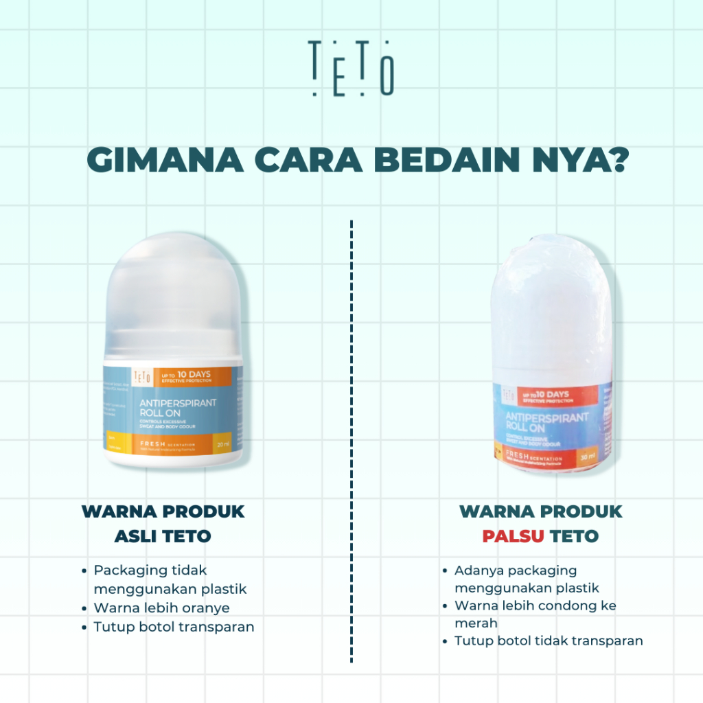 Teto Antiperspirant Roll On 5