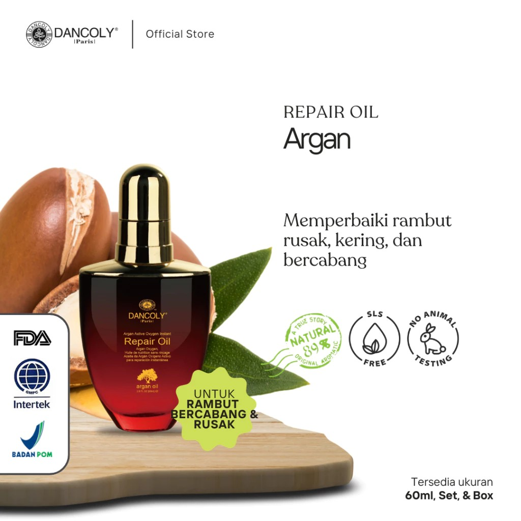 Dancoly Cosmetique Dancoly Argan Active Oxygen Instant Repair Oil