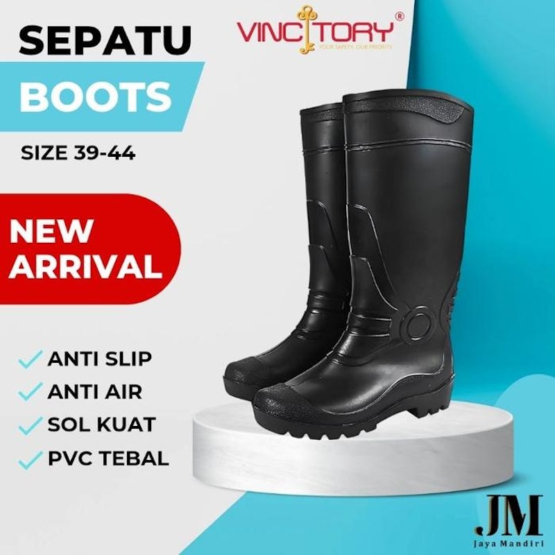 Vincitory Sepatu Boots 3