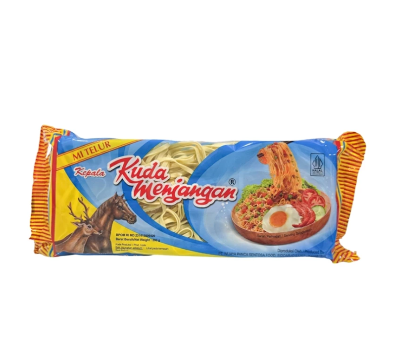 Kepala Kuda Menjangan Mie Telur Lebar 1