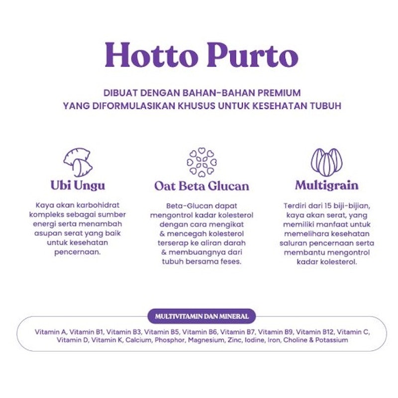 Hotto Purto Multigrain with Purple Potato 6