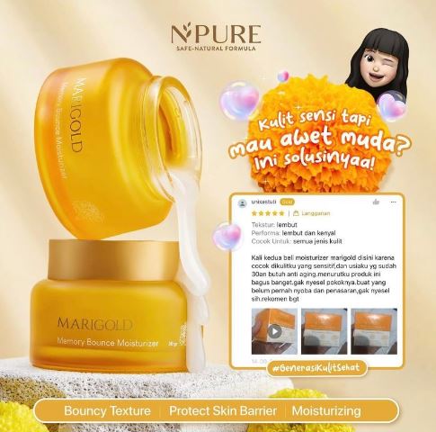N'Pure Marigold Memory Bounce Moisturizer