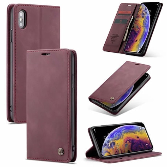 CaseMe Soft Slim Folio Flip Wallet Case