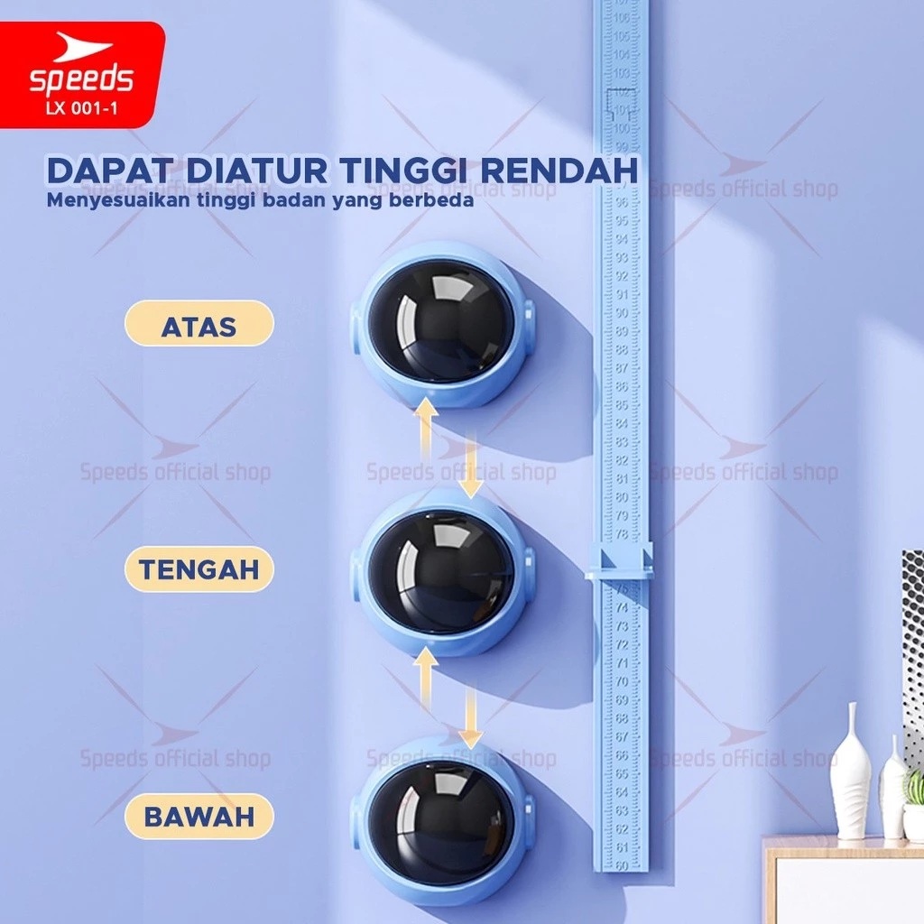 Speeds Indonesia SPEEDS Pengukur Tinggi 2in1 Badan Anak LX 001-1