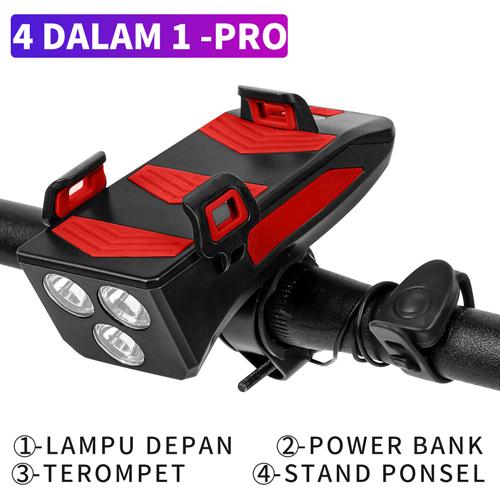 YOWXII Lampu Depan Sepeda LED 2