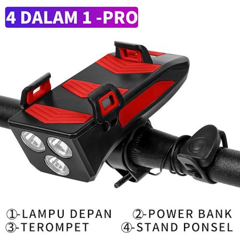 YOWXII Lampu Depan Sepeda LED 2