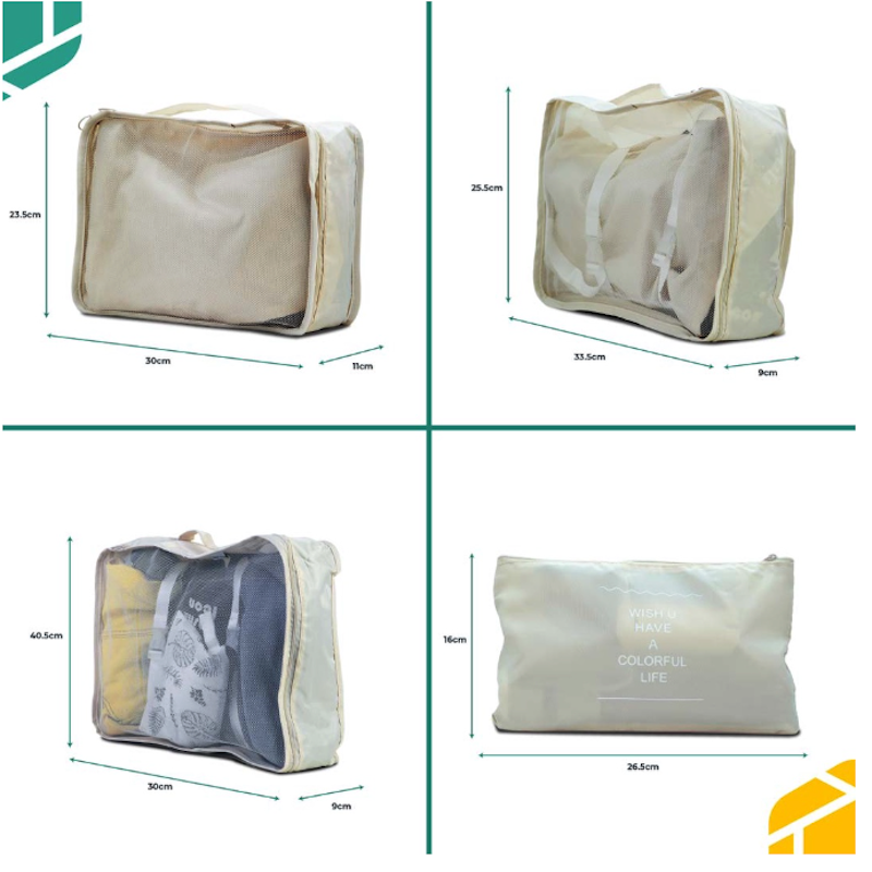 Soru Tas Travel Organizer Set 8 in 1 4