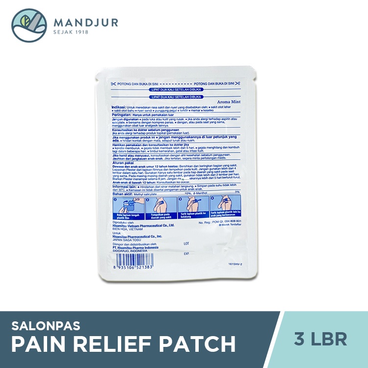 Salonpas Pain Relief Patch