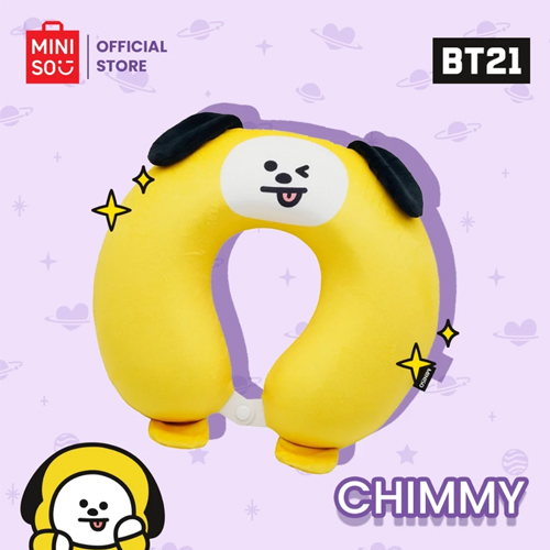 Miniso Lifestyle Trading Indonesia Miniso x BT21 Collection Neck Pillow U-Shaped