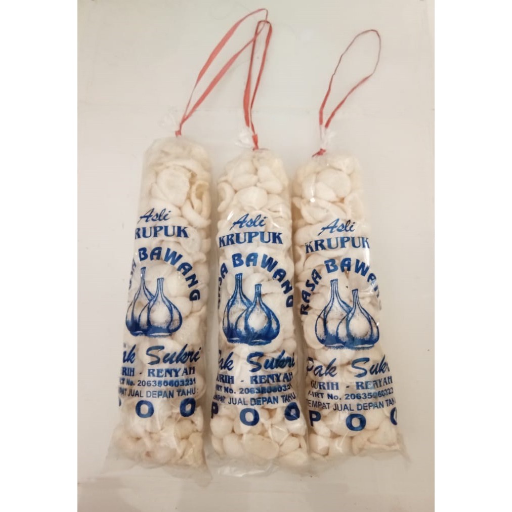  Kerupuk Padang Pasir Rasa Bawang