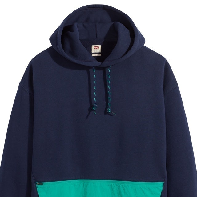 Levi's Utility Hoodie Peacoat 3