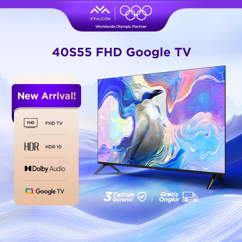 TCL Technology iFFALCON 40 Inch FHD Google TV 40S55
