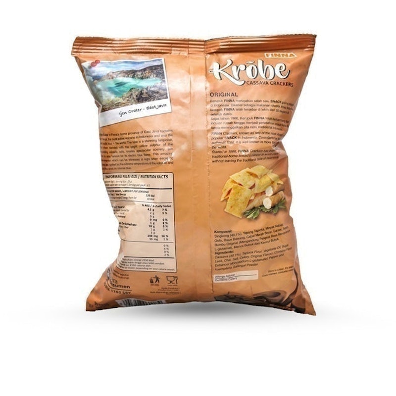 Krobe Cassava Crackers Original 2