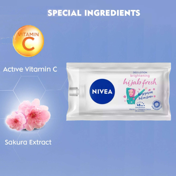 Beiersdorf Indonesia NIVEA Deo Lotion Brightening Hijab Fresh