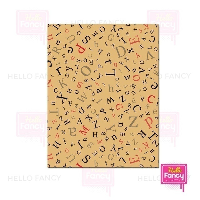 Kertas Sampul Coklat Motif SCSB-01