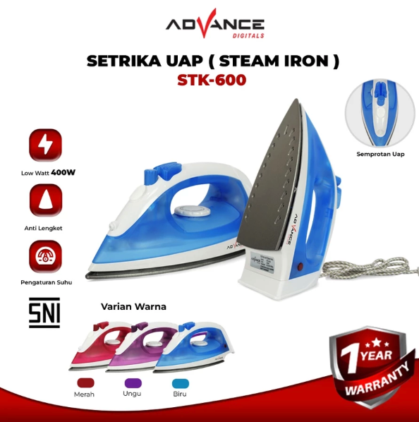 Advance Digitals Advance Setrika Uap STK-600