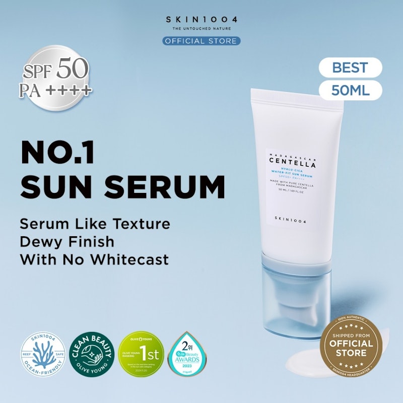 Madagascar Centella Hyalu-Cica Water-Fit Sun Serum SPF50+ PA++++ 2