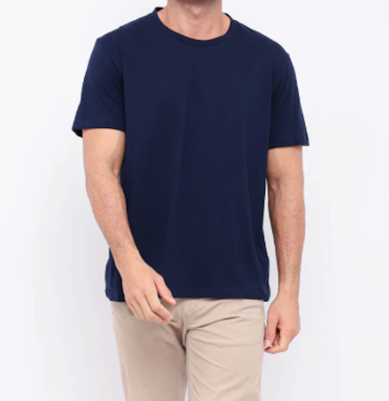 Zalmore Basic Men Oneck T-Shirt Premium Cotton 5